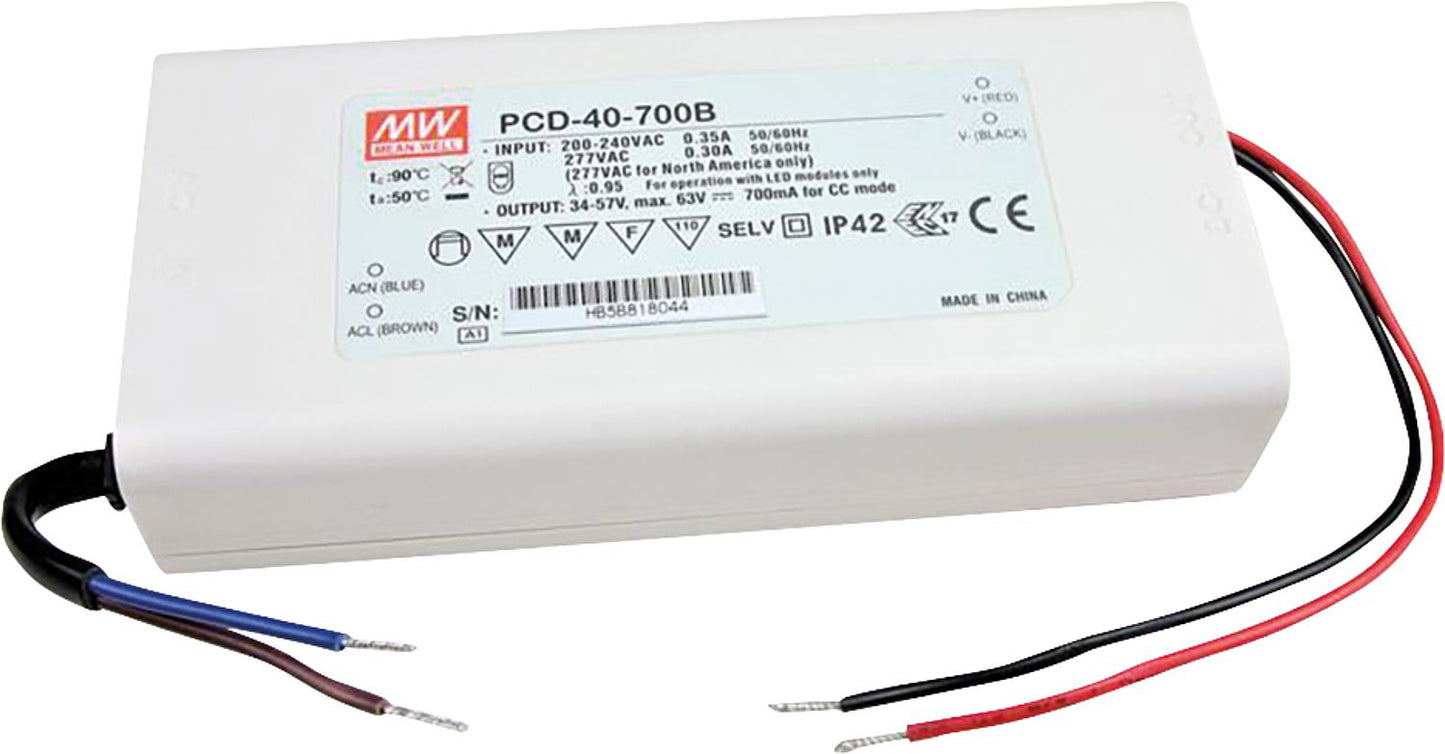 30W dimmable power supply for FLAT, phase-cut/phase-cut dimming