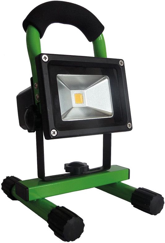 BERG TECTOOL BCL SUPER LED 10 Battery-Powered LED Floodlight - IP65 incl. Stand