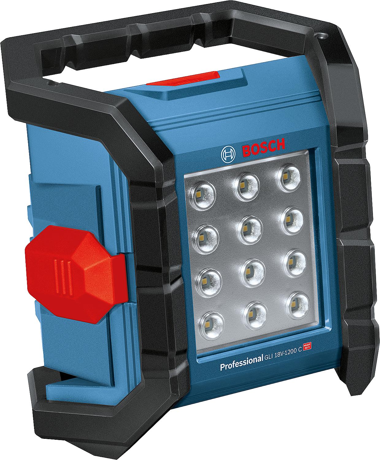 Bosch 18V GLI 18V-1200 C cordless work light without batteries and charger