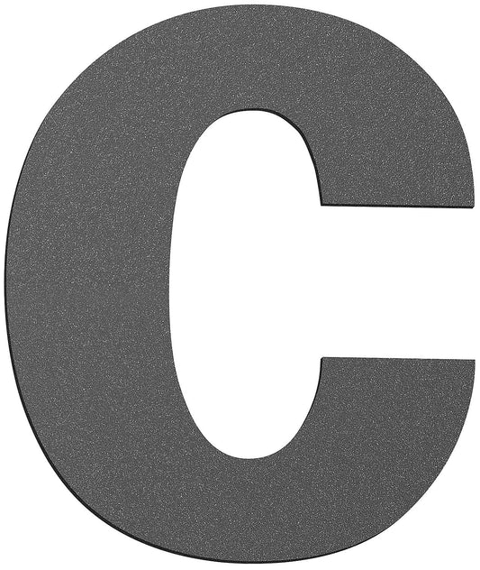 Hausnummernschild groß, Edelstahl