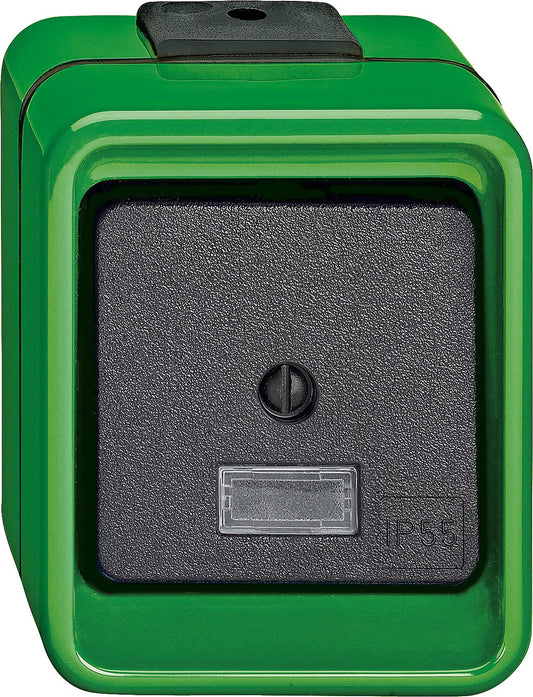 Rocker switch, changeover, green, AGRICULTURE