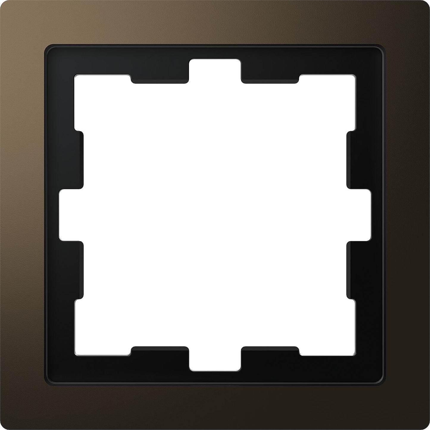 D-Life metal frame, single, mocha metallic