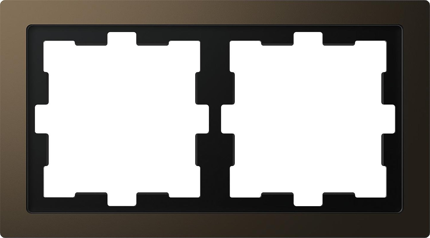 D-Life metal frame, single, mocha metallic