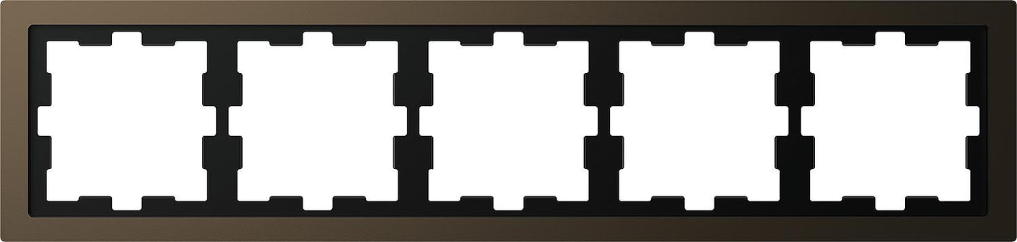 D-Life metal frame, single, mocha metallic