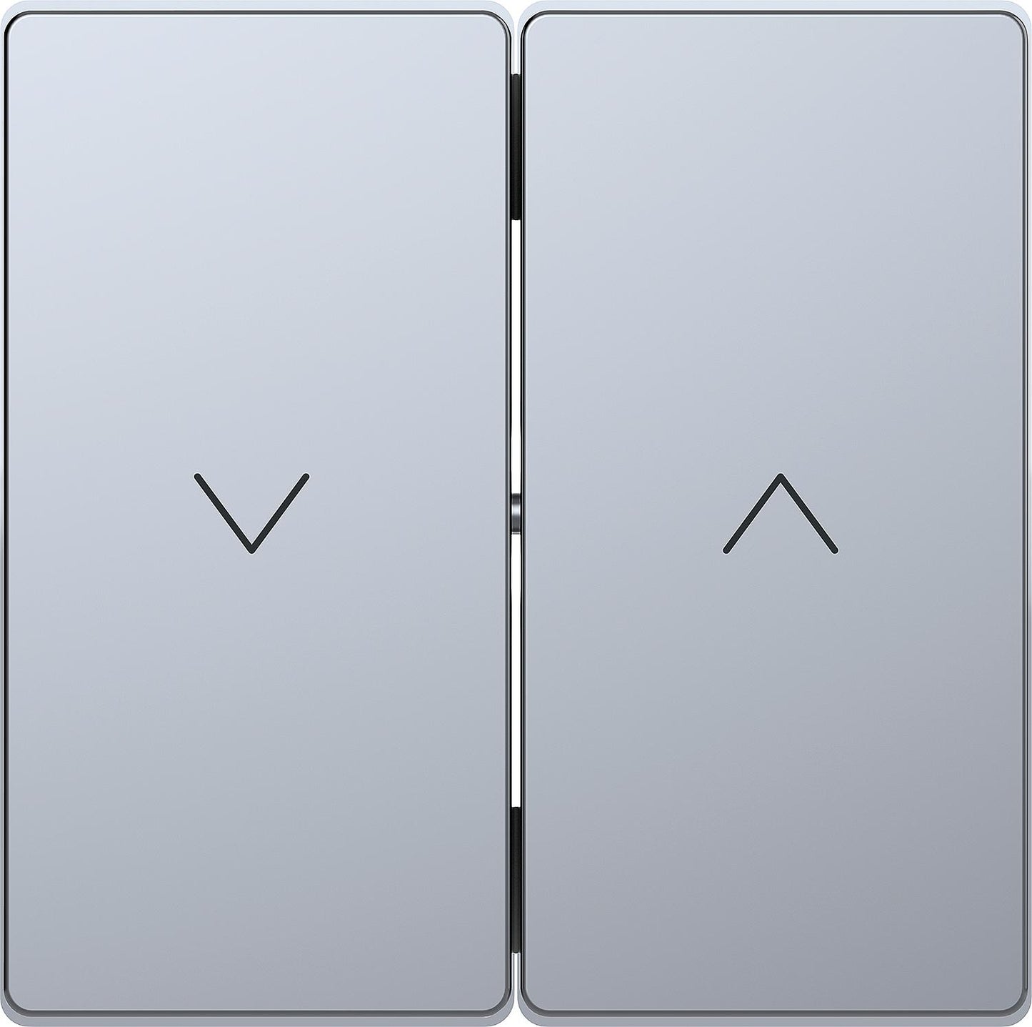 Rocker switch neutral with control window System Design Anthracite