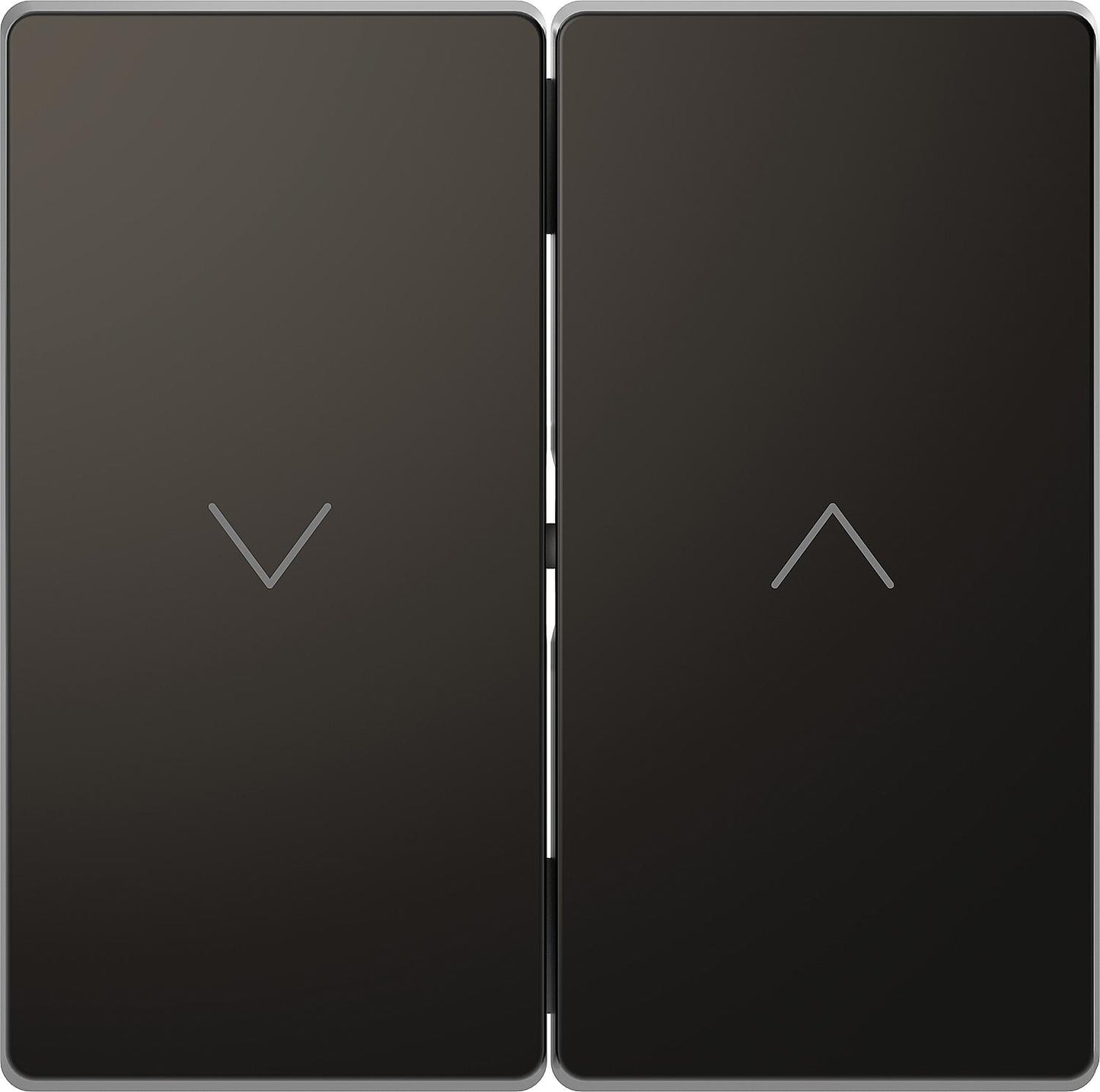 Rocker switch neutral with control window System Design Anthracite