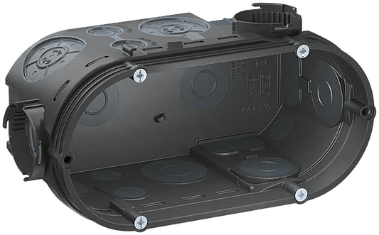 Flush-mounted device junction box, double airtight, UG 66-DV-L, pack of 10