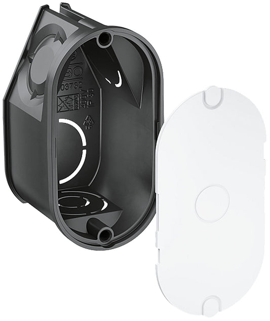 UP wall outlet box, with lid, UG 30-WA-D, PU25