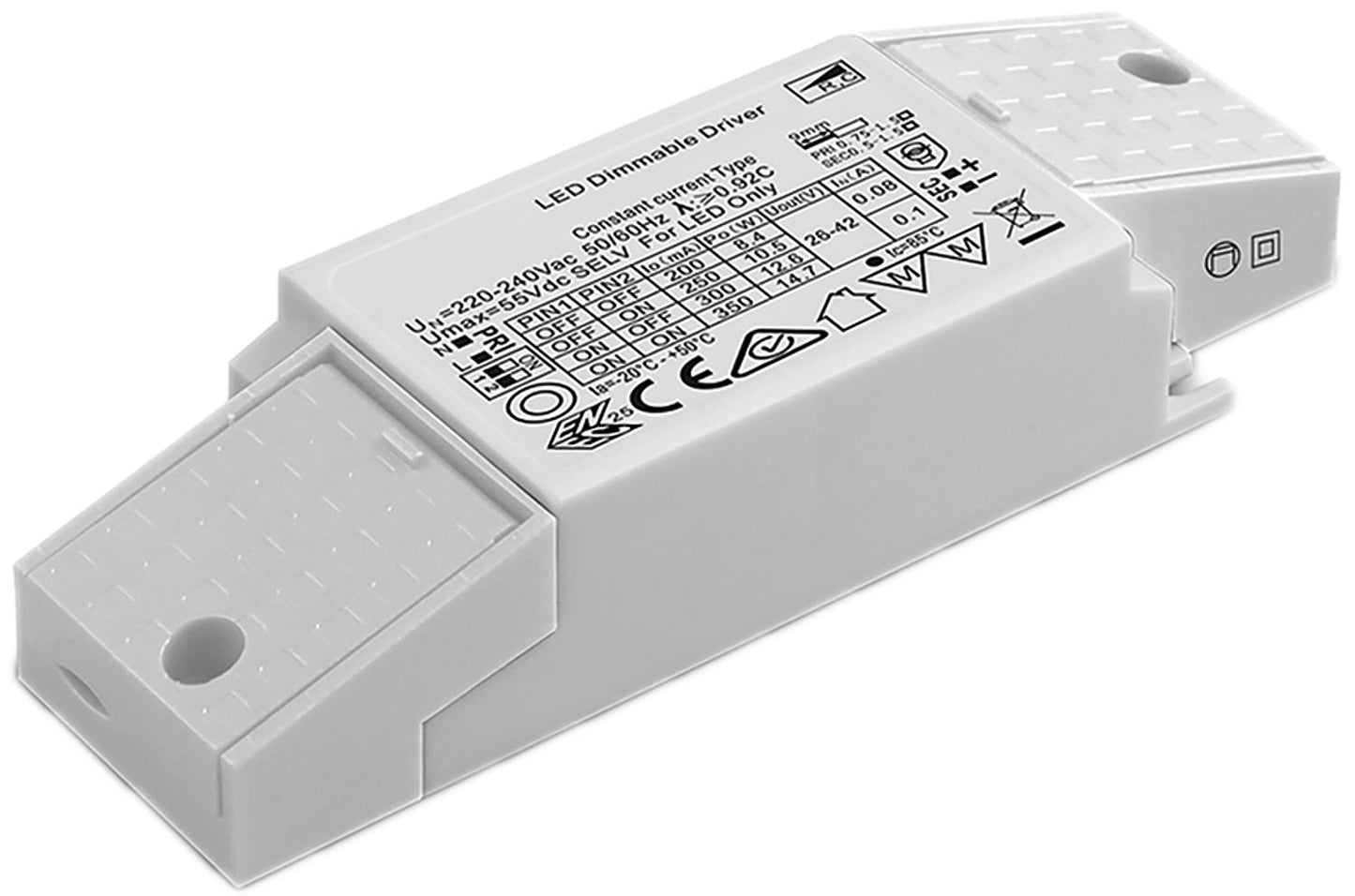External driver Circleugr-dim 350mA 15W non-dimmable