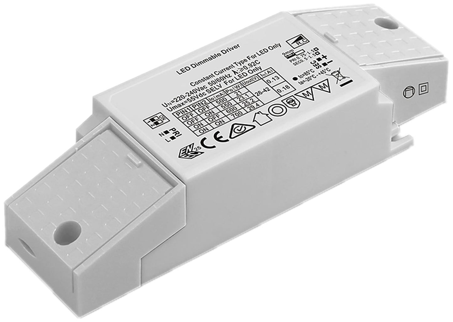 External driver Circleugr-dim 350mA 15W non-dimmable