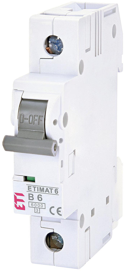 Etimat 6, 1p, B6 circuit breaker
