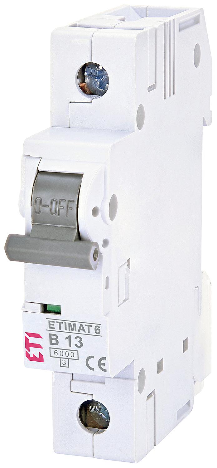Etimat 6, 1p, B6 circuit breaker