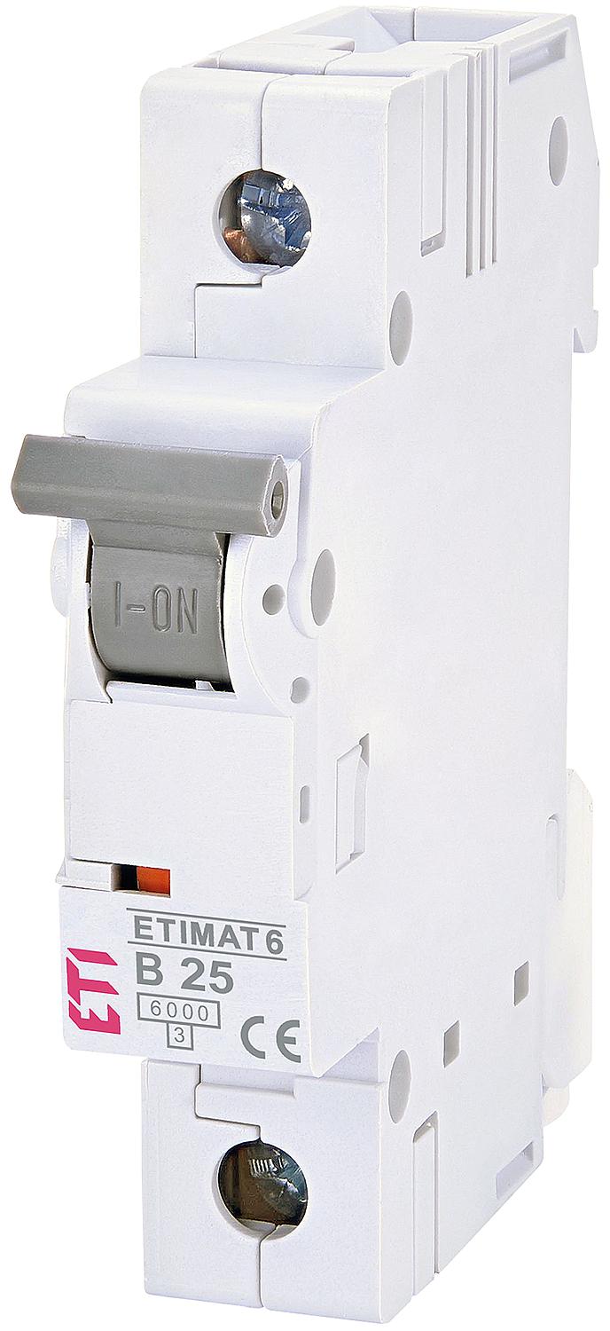 Etimat 6, 1p, B6 circuit breaker