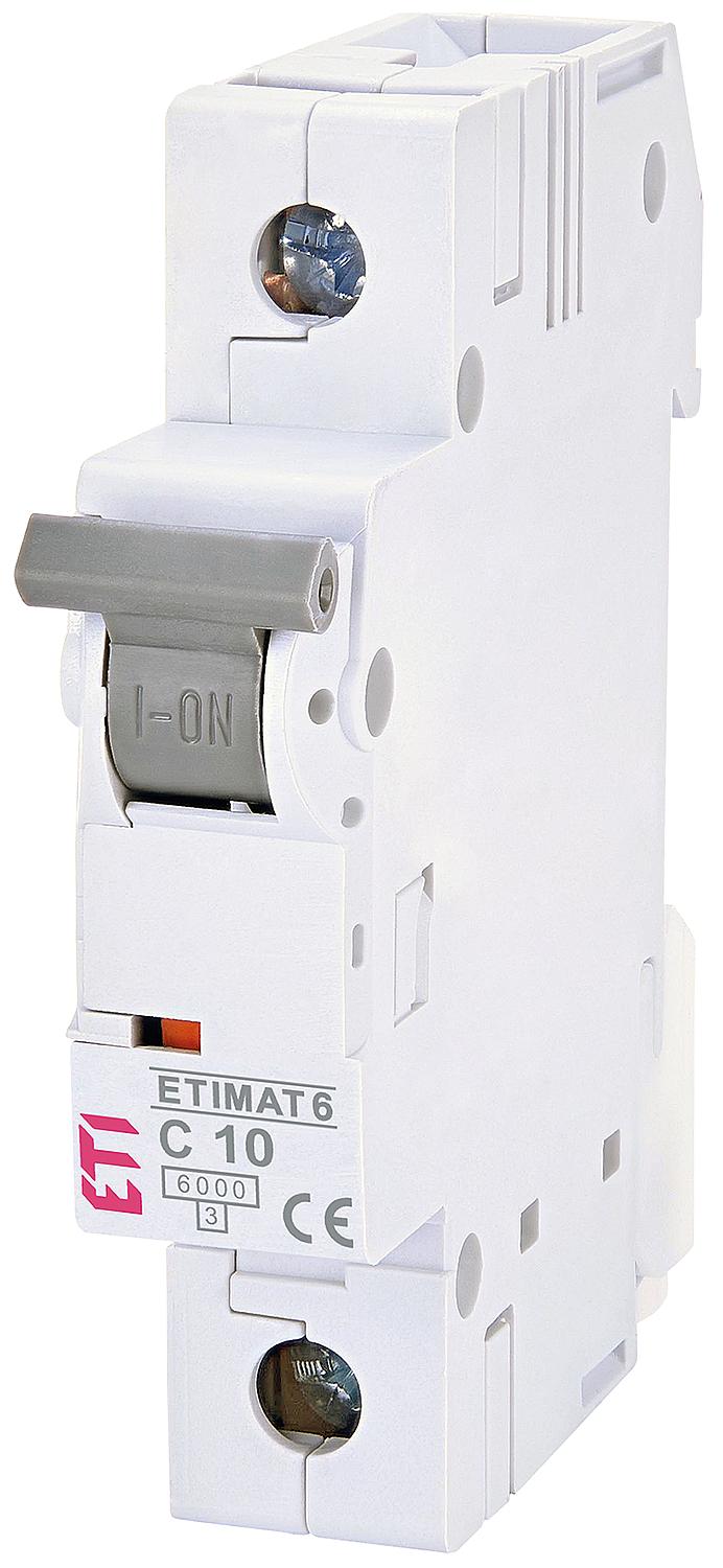 Etimat 6, 1p, B6 circuit breaker