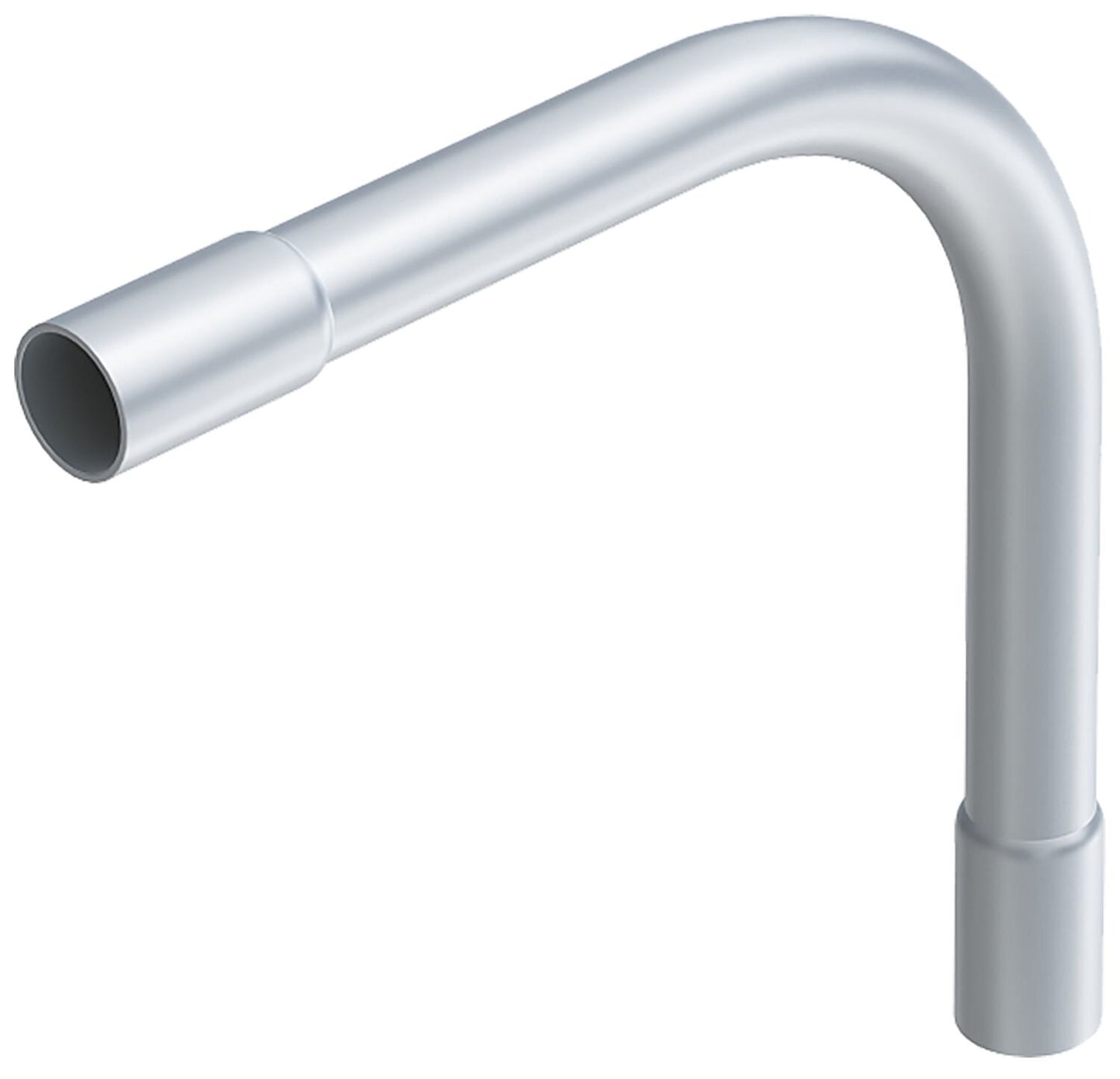 Courbure en aluminium sans filetage