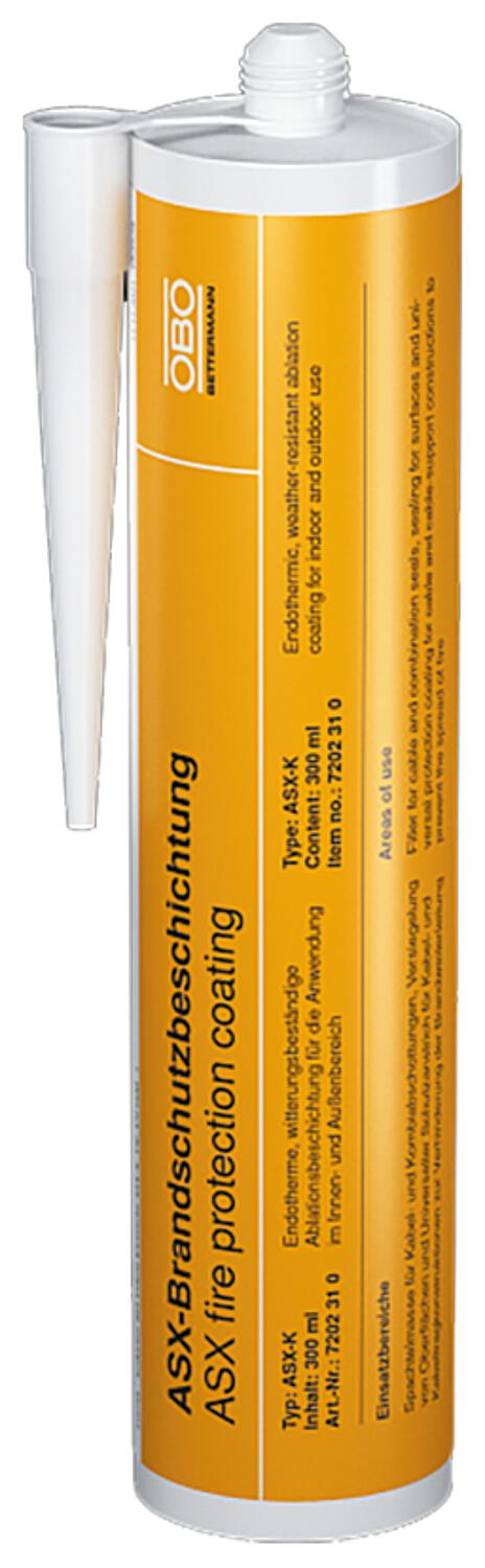 Ablation coating in cartridge ASX-K