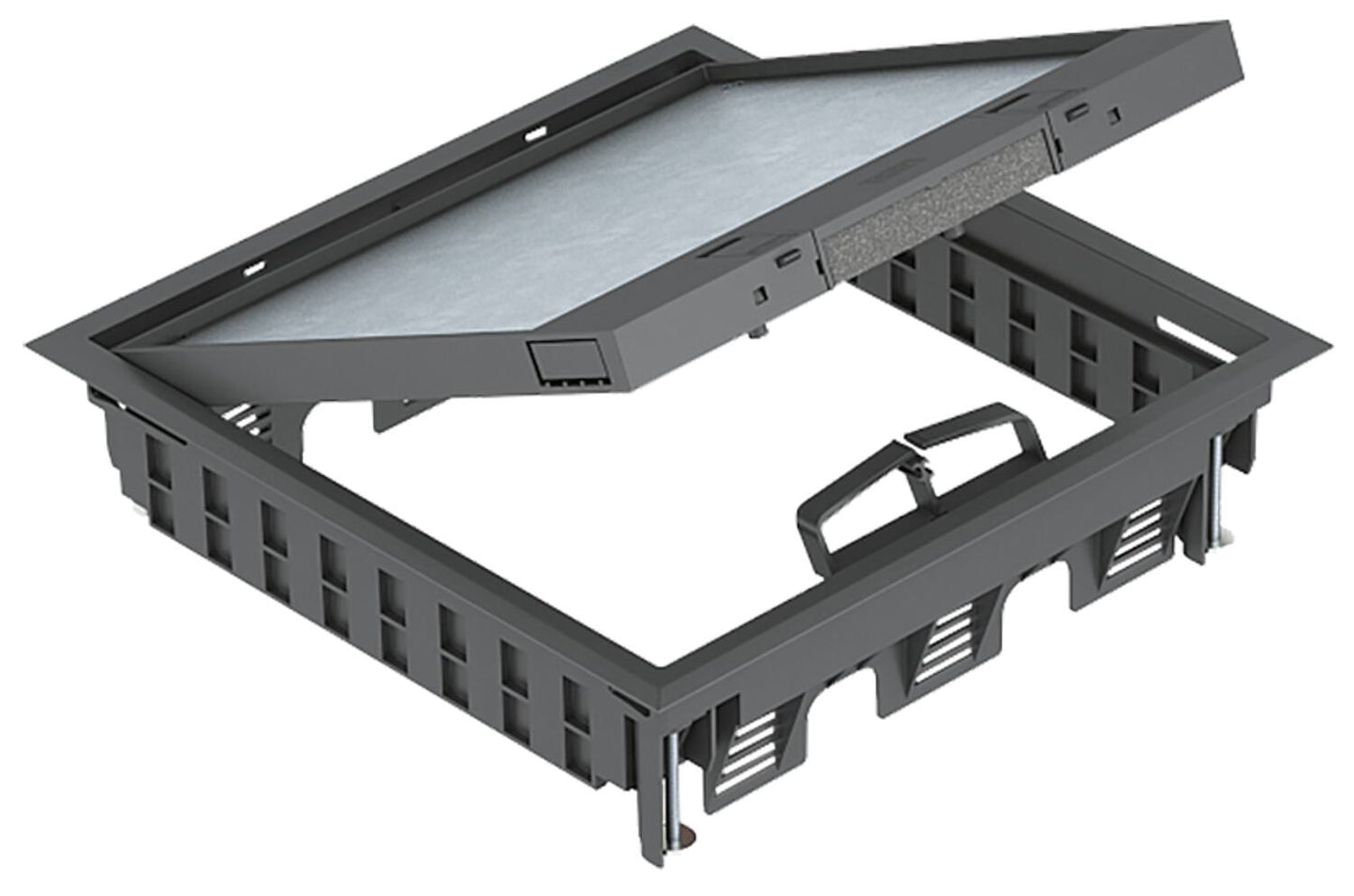 Device insert GES4 with locking slide, GES4-2U10T 9011