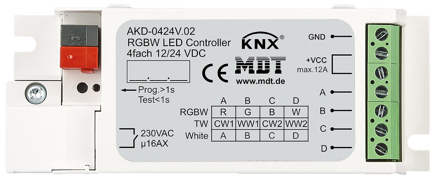 UP LED controller 3-channel 3/6 A, RGB