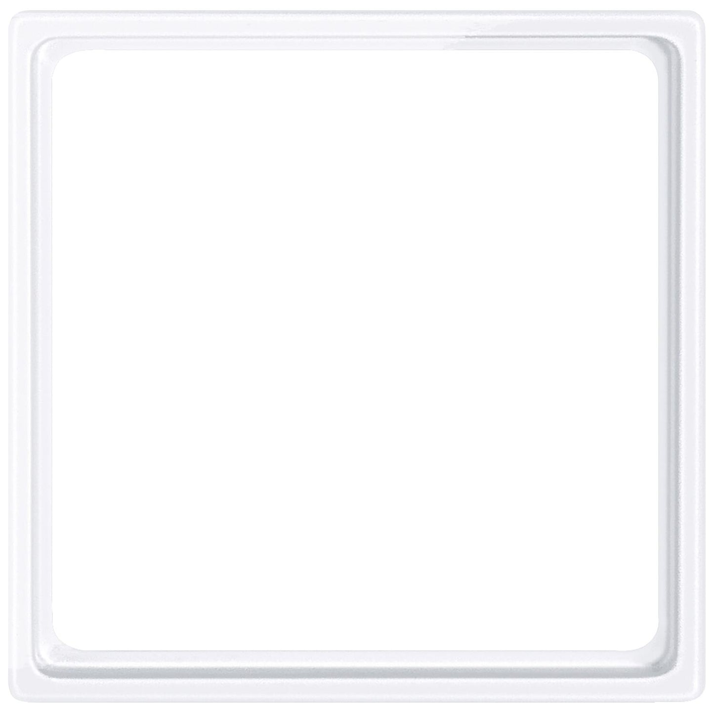 System M, Zwischenring für Kombieinsätze Merten, aluminium