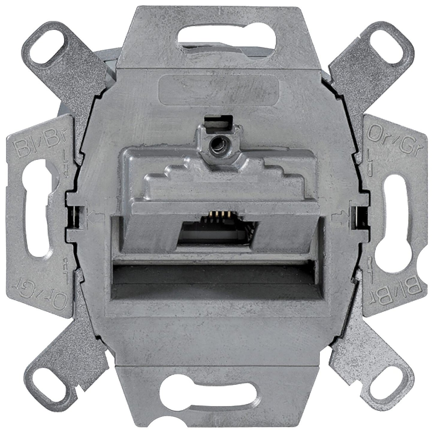 Merten single data socket