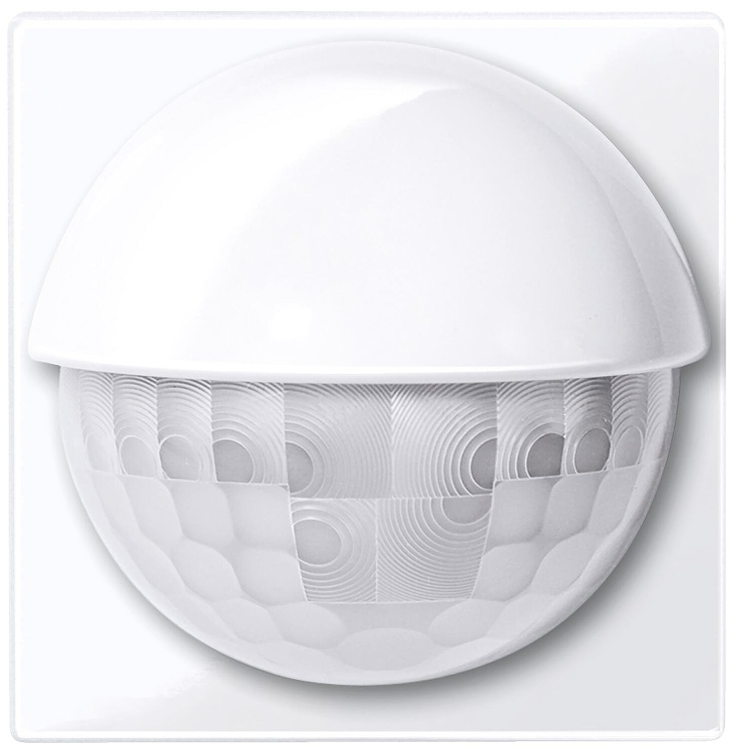 System M, Argus Presence Flush-Mounted Motion Detector Module Merten, active white glossy