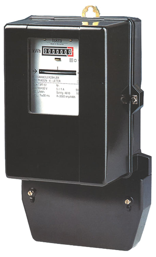 KDK Drehstromzähler, 3x230/400V, 10(40)A, elektromechanisch, instandgesetzt, beglaubigt