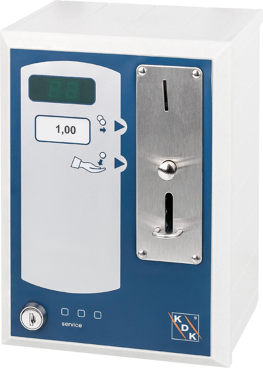 KDK-Münzzeitgeber mit Falschgeldrückgabe, Typ: 400410