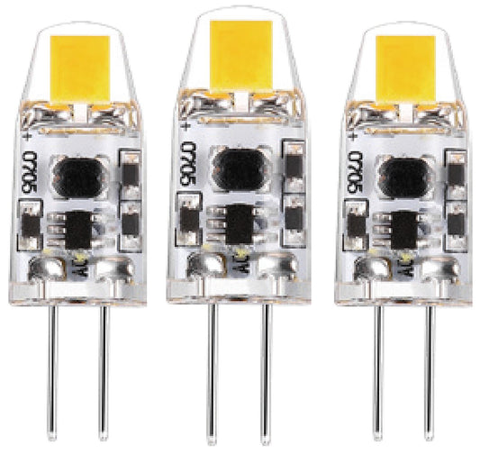LED SMD Leuchtmittel - Kapsel G4 1W 95lm 2700K Klar 330° dimmbar 3er Pack