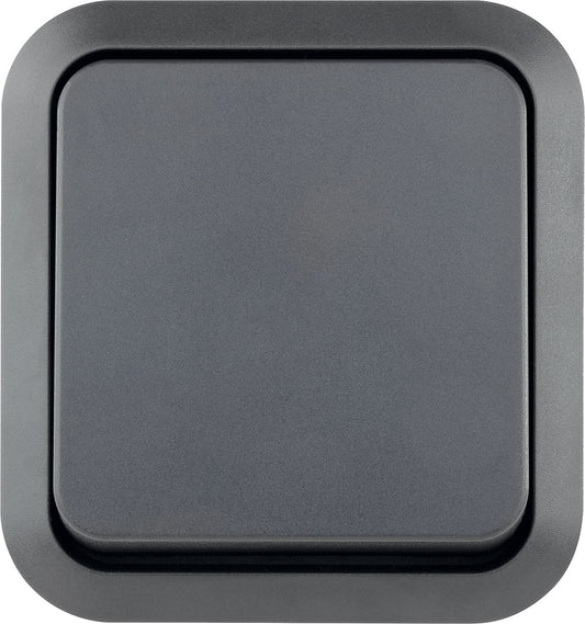 AquaStorm surface-mounted on/off/changeover switch, grey