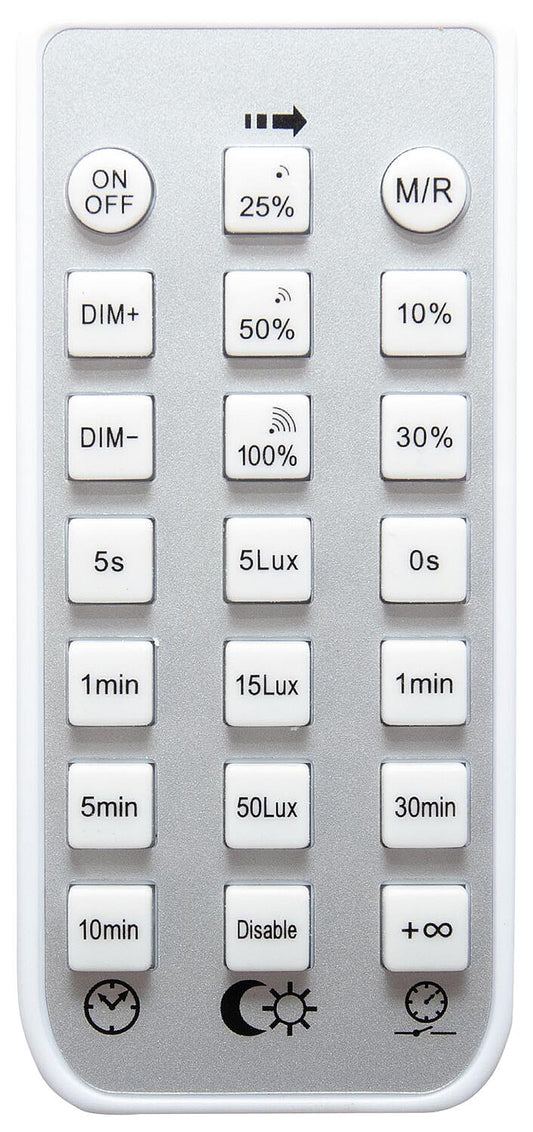 Remote control for MISTRALsensor IP66 LED damp-proof luminaire, 1540mm 39W 4000K frosted with radar sensor (2822-740120)
