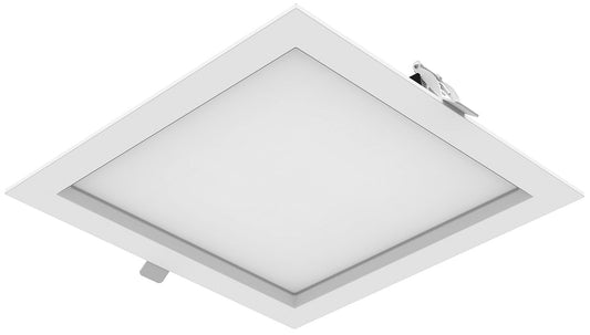 LED recessed panel SQUAREip54, IP54 18W COLORselect 1800 lm