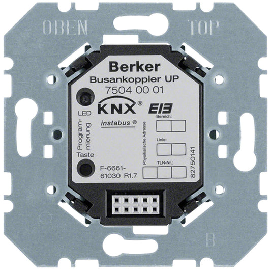 Berker bus coupler support ring assembly KNX UP 75040001