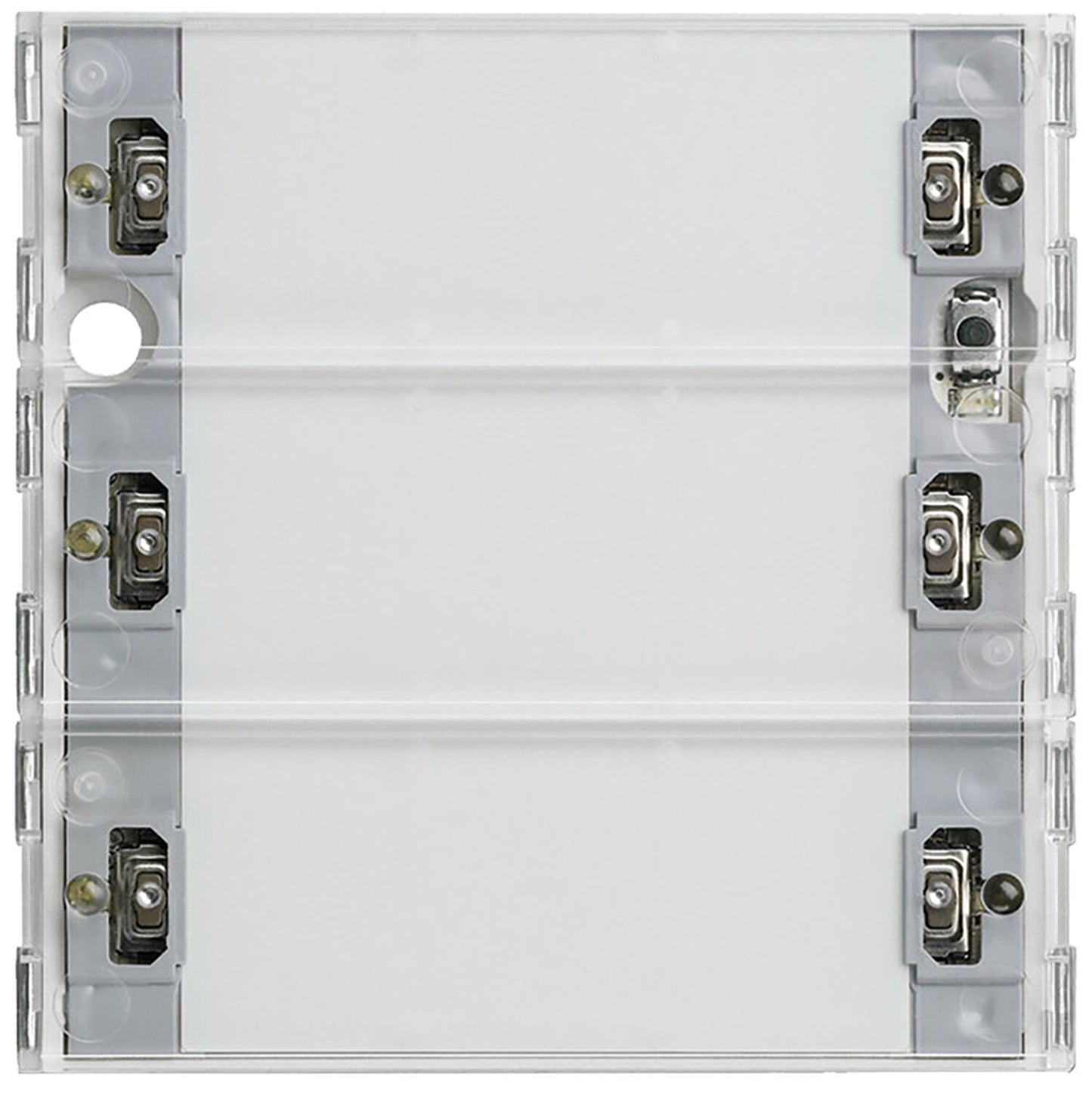 GIRA Touch Sensor 3 Comfort 1-gang System 55 with commissioning rocker KNX