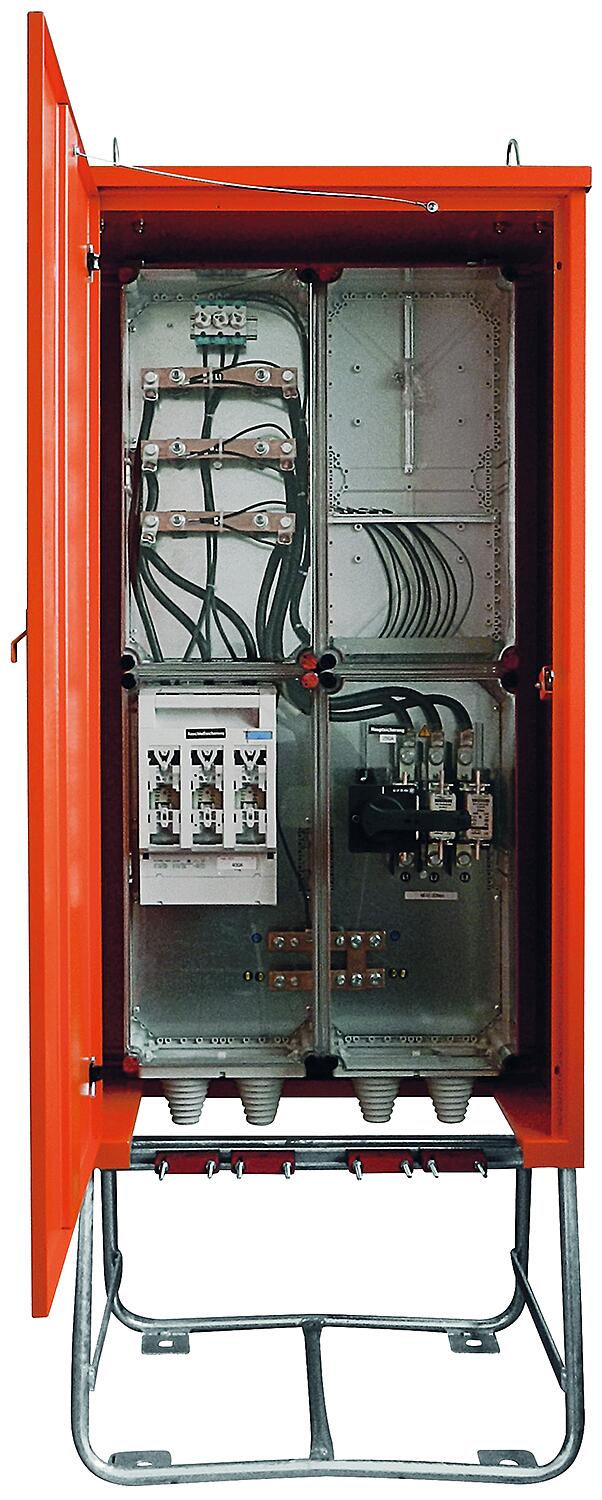 Connection cabinet, type: A 250-A, 173kVA