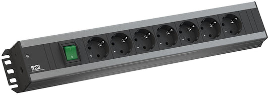 Bachmann Handwerkerleiste 7x Steckdose mit Schalter 