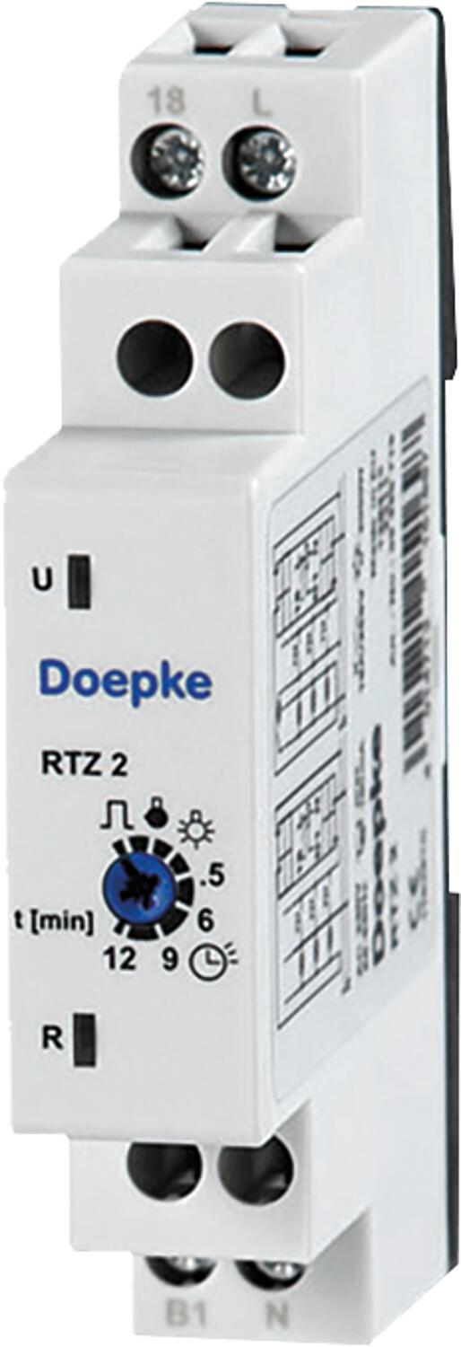 Treppenlichtzeitschalter RTZ 2 elektronisch mit Abschaltvorwarnung