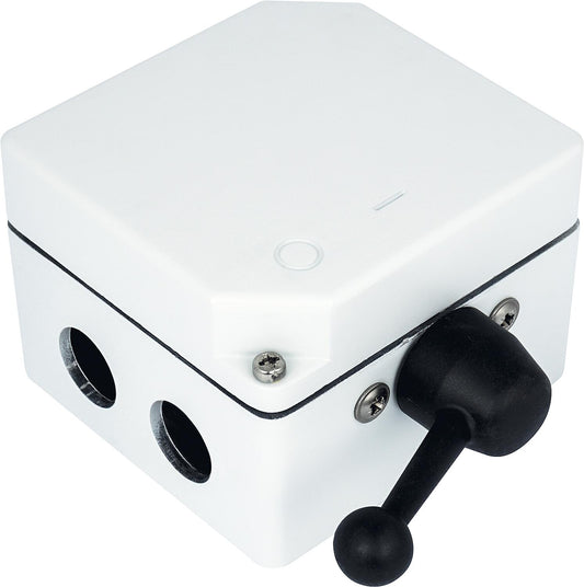 3-pole switch with N+PE terminal, cast encapsulated, TAG 16, V2N 01-LG2/2-G-MSX