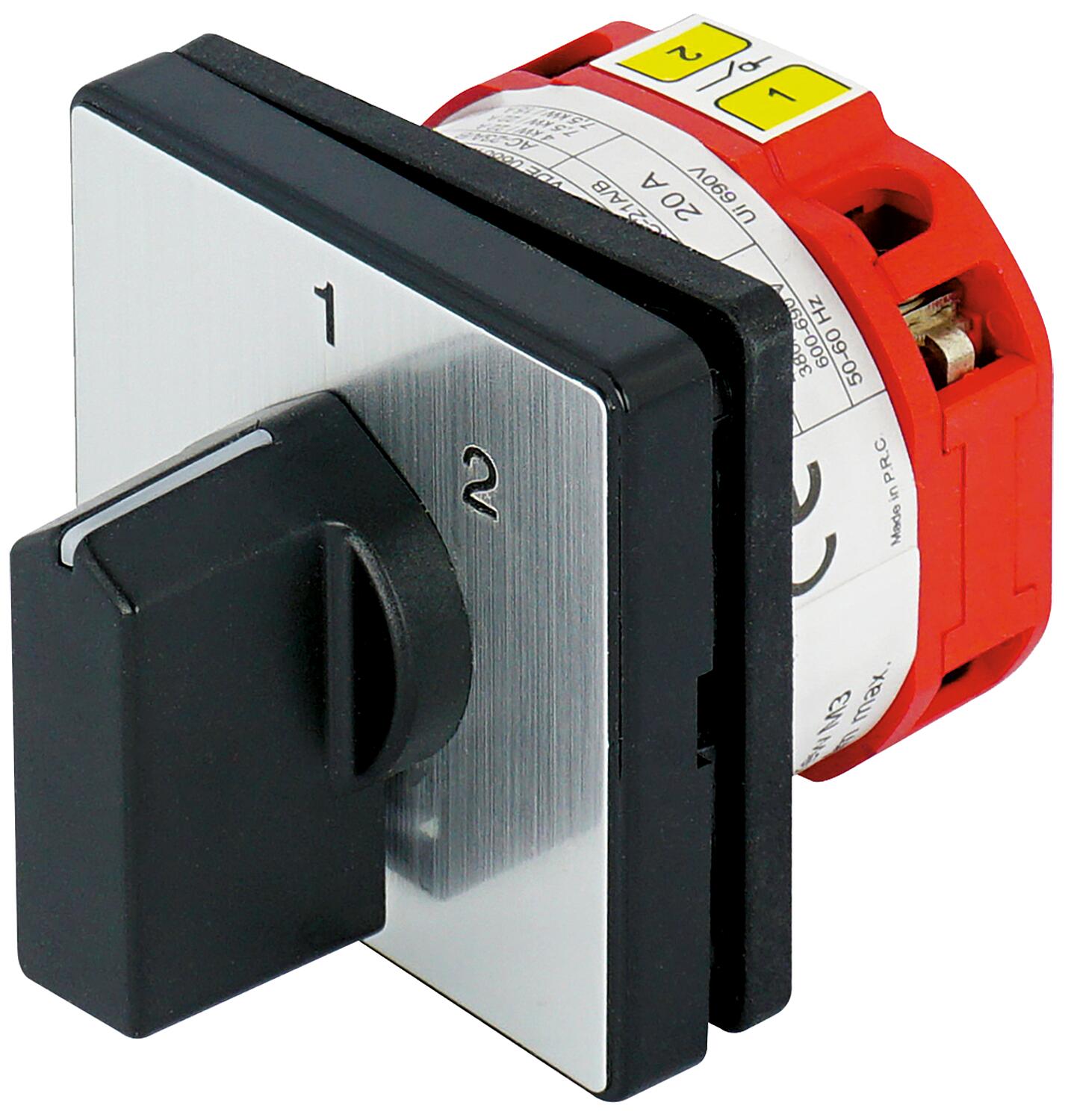 Switch, for front mounting V1K UD2-F1-B-SI