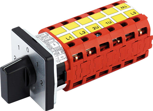 Reversing pole changer for front mounting V2N WP-F1-B-SI