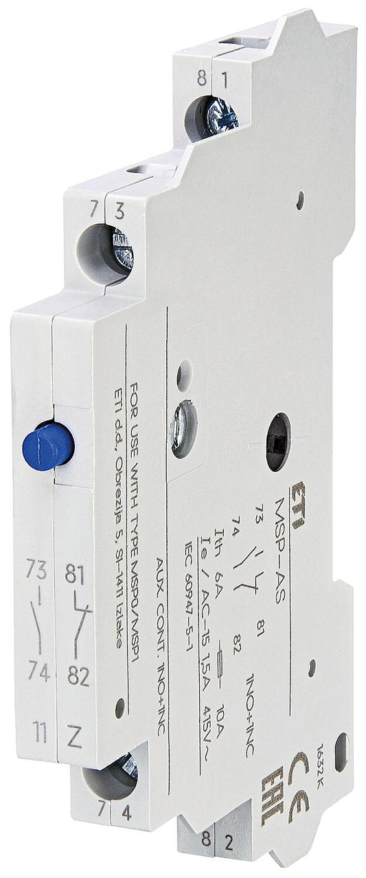 ETI signal contacts MSP-AS, REG