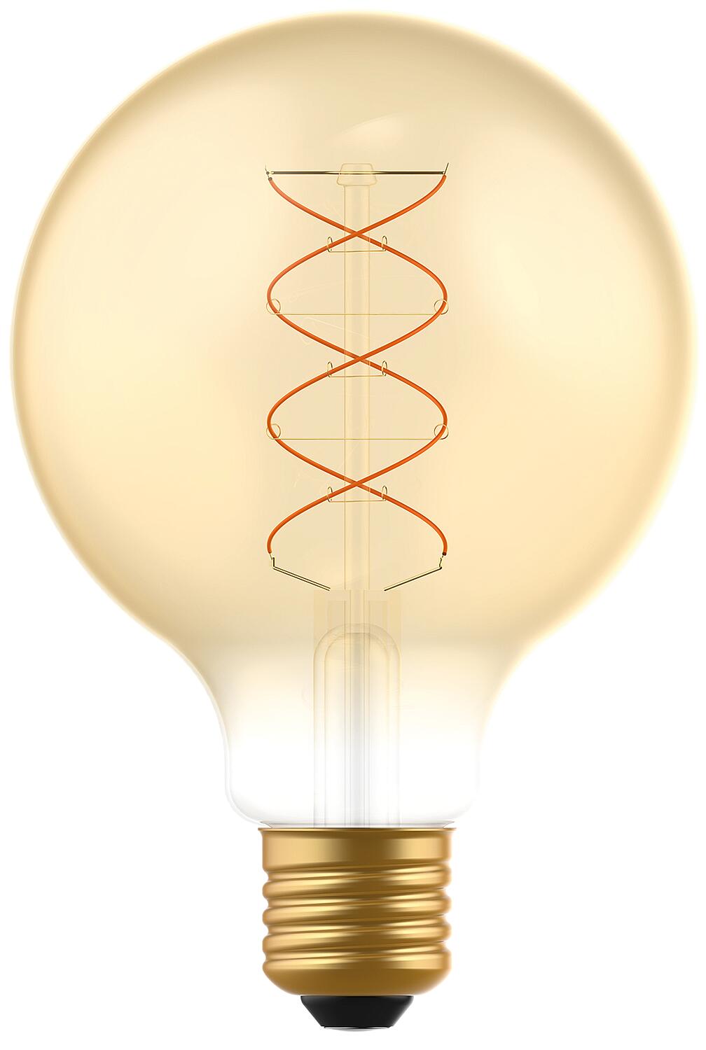 LED decorative/vintage light bulb E27, 5W, 250 lm, 1800K Dimensions Ø x H 125x178 mm