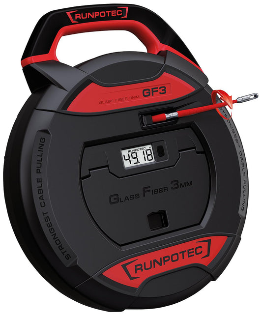 Cable pulling system GF3 with meter counter for pipe diameters of 10-50 mm, in 20 m lengths