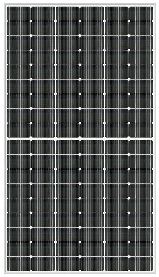 Balkonkraftwerk 600 W im Set mit 2 x 300W Solarpanel, Inverter, Montagematerial