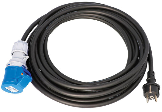 Câble adaptateur Schuko-CEE 230V H07RN-F