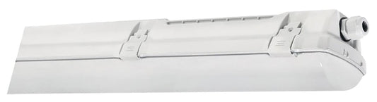 LED damp-proof luminaire MISTRALbasic 1500mm, max54W 4000K frosted