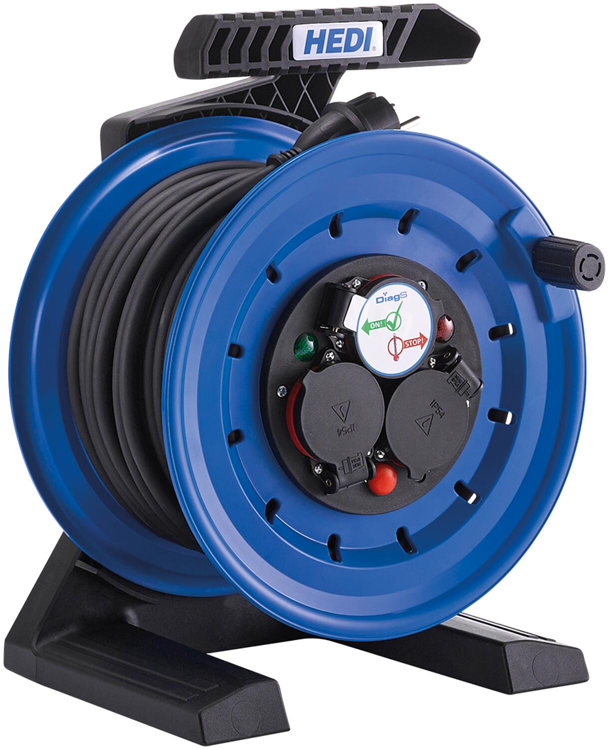 All-plastic cable reel Generation 7 Coworker H05RR 25 m