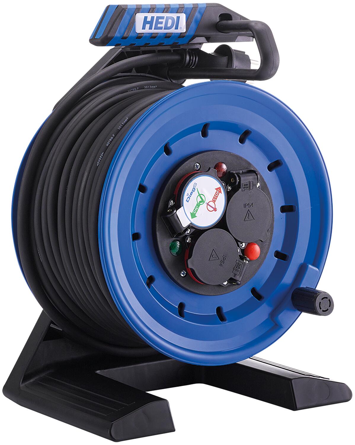All-plastic cable reel Generation 7 Companion, cable length 25 m, H07RN-F 3G1.5