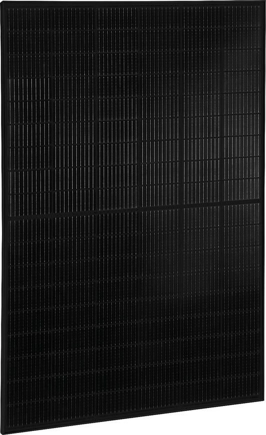 Photovoltaik Modul: Monofazial 405W, Full Black, Glas-Folie