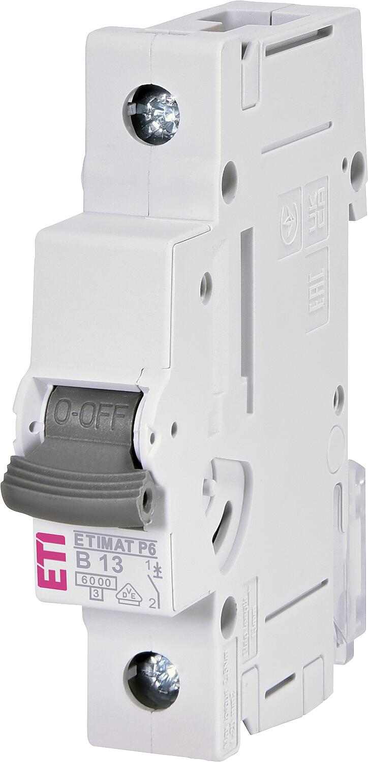 Etimat 6, 1p, B6 circuit breaker