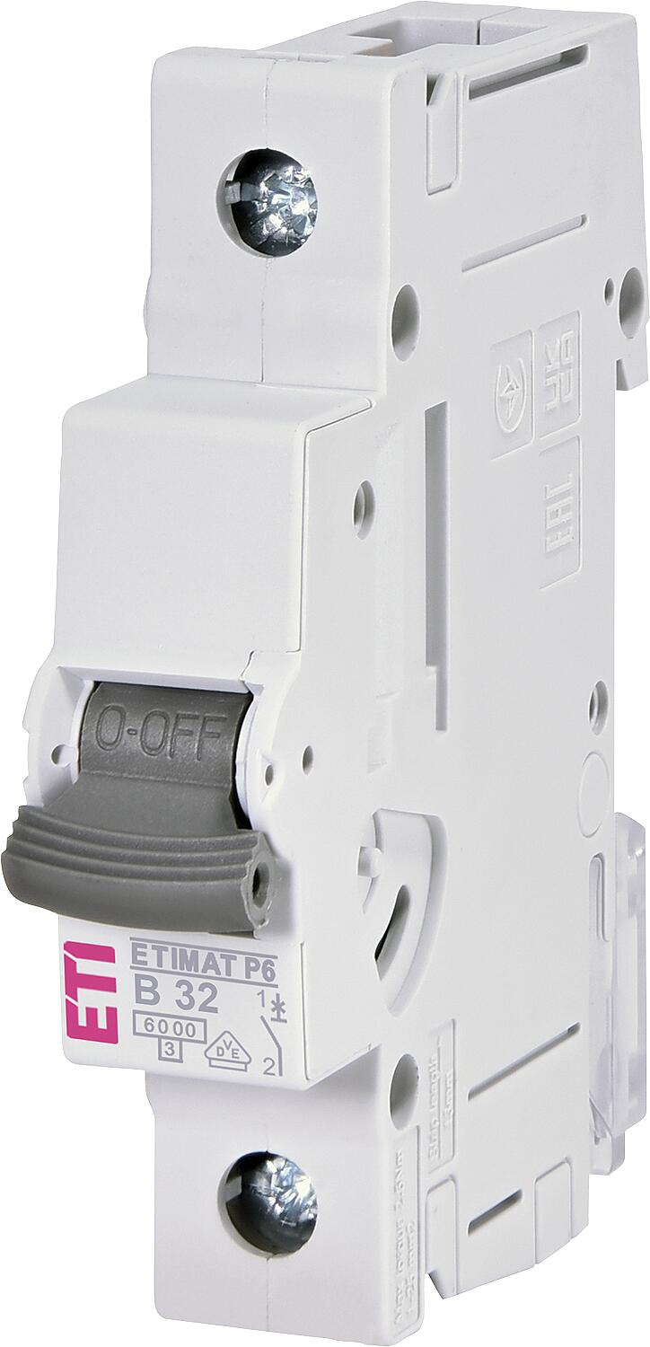 Etimat 6, 1p, B6 circuit breaker